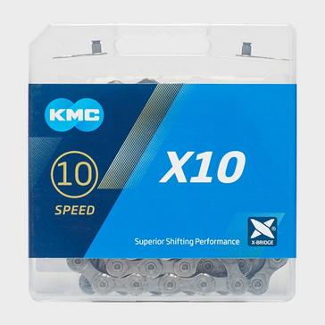 Silver KMC Chains X10 Bike Chain