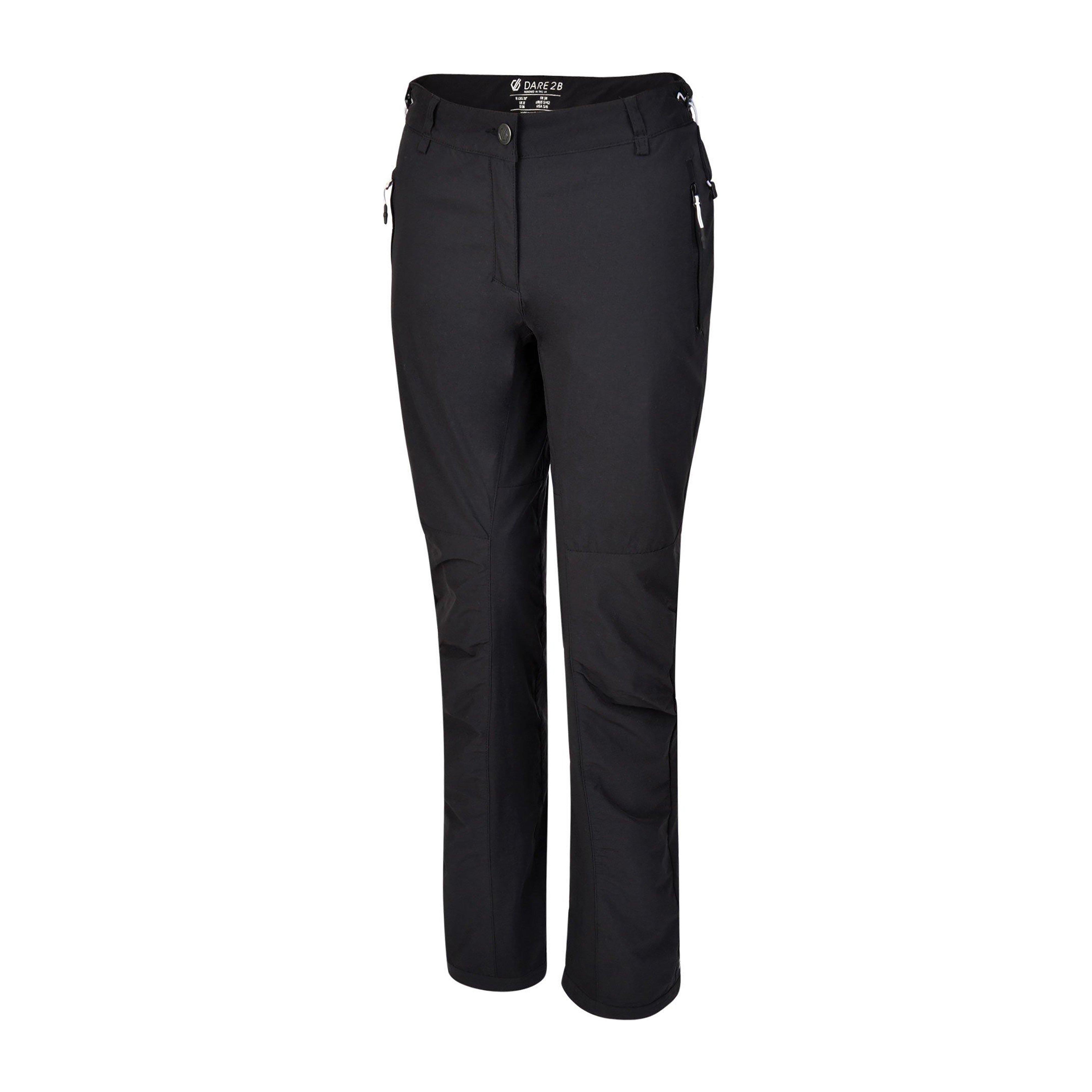 womens black walking trousers