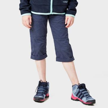 Navy Weird Fish Kids' Cassia Cargo Shorts