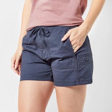 Navy Weird Fish Women's Willoughby Summer Shorts