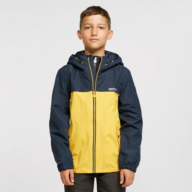 Regatta Childrens Hubbell Waterproof Mesh Lined Hooded Outdoor Jacket 