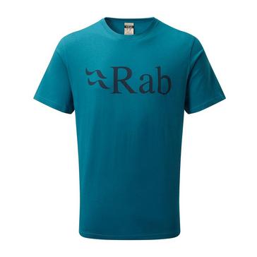 BLUE Rab Men's Stance Logo SS Tee