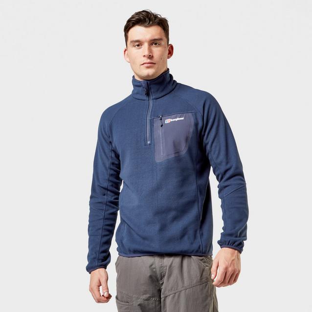 Berghaus mens kedron half zip sale fleece