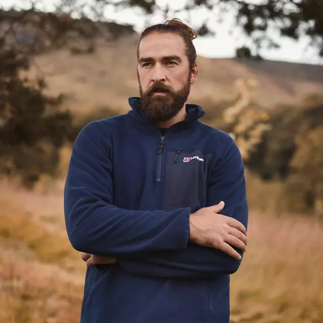 Navy shop berghaus fleece