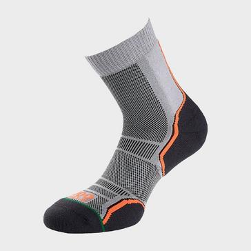 Grey 1000 MILE Men's Trail Sock (Twin Pack)