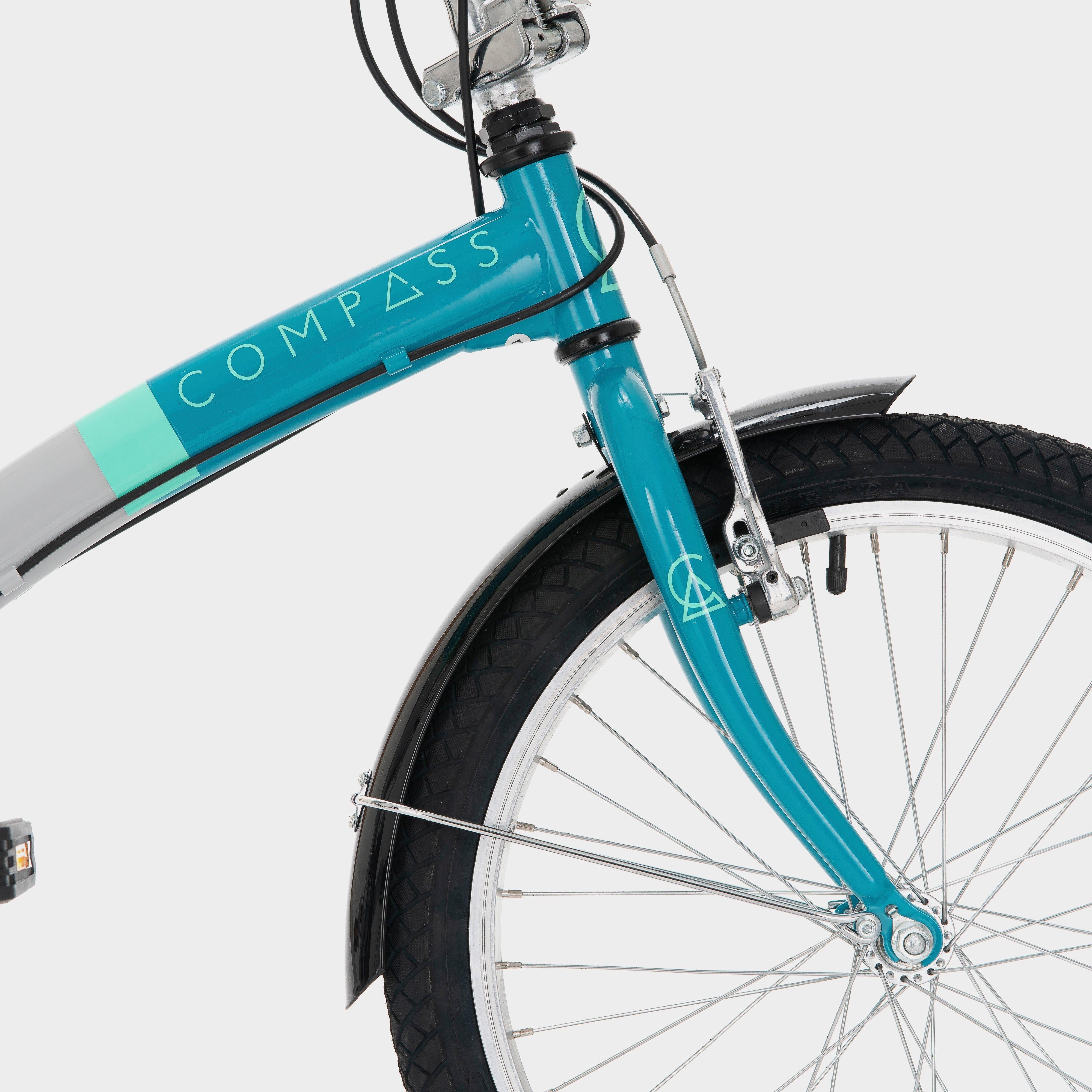 compass central folding bike
