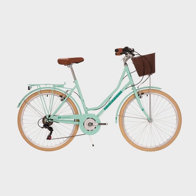 Green Compass Classic Women's Hybrid Bike image 1