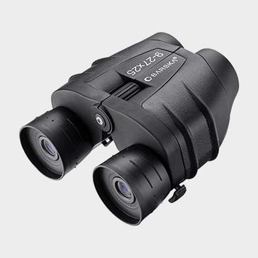 BLACK Barska Gladiator Compact Zoom 9-27 x 25 Binoculars