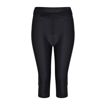 Black Dare 2B Women's Worldly Gel Cycle Capri