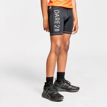 BLACK Dare 2B Kids' Gradual Cycling Shorts