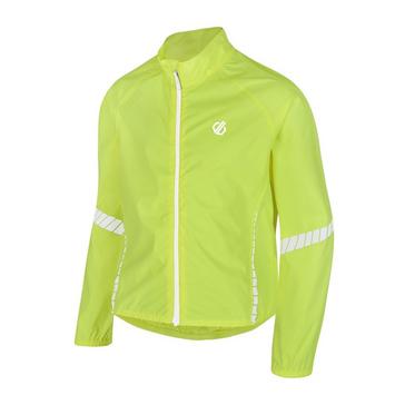 Yellow Dare 2B Kids' Cordial Waterproof Cycling Jacket