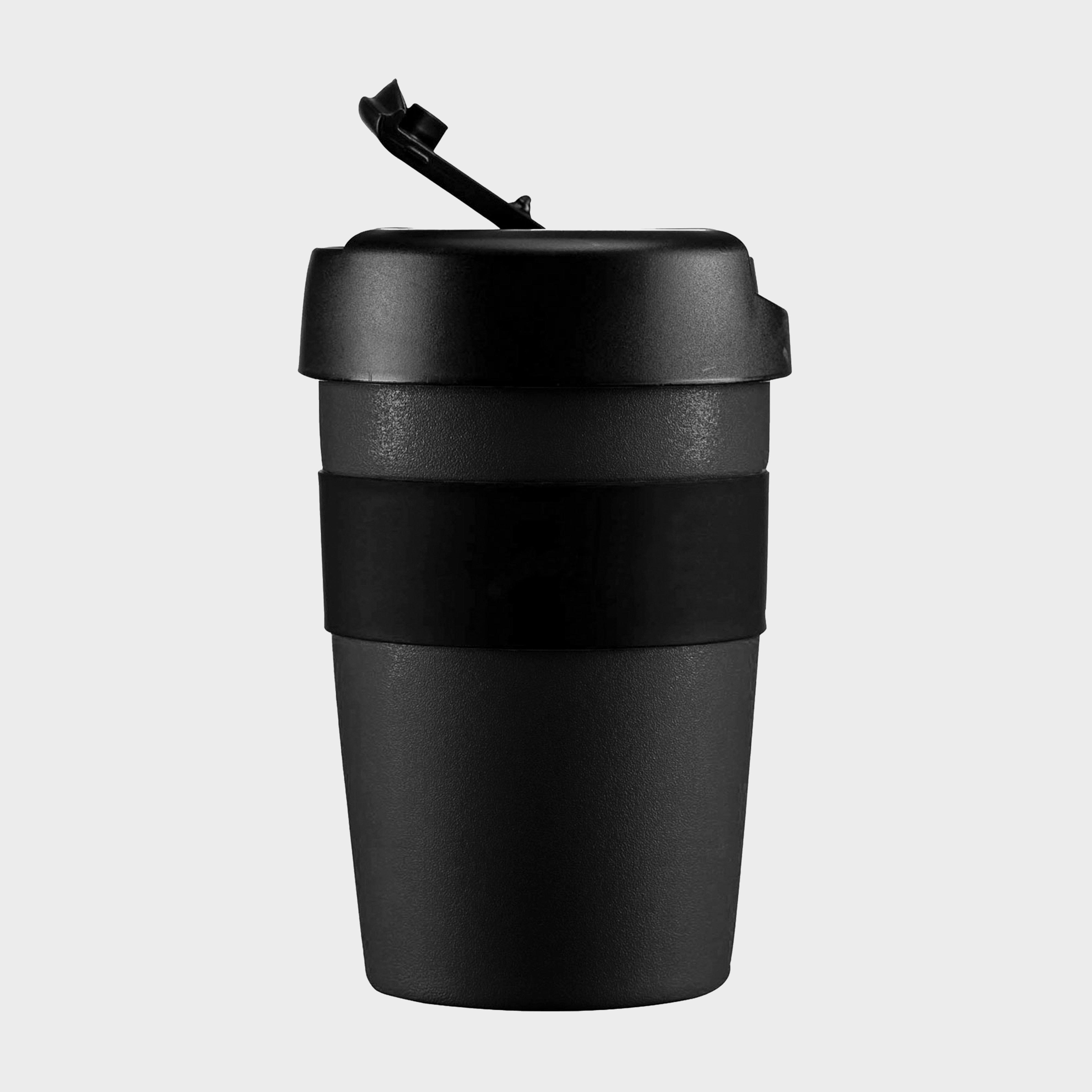 Lifeventure Lifeventure Reusable Coffee Cup 350ml - Black, Black Lifeventure Lifeventure Reusable Coffee Cup 350ml - Black, Black