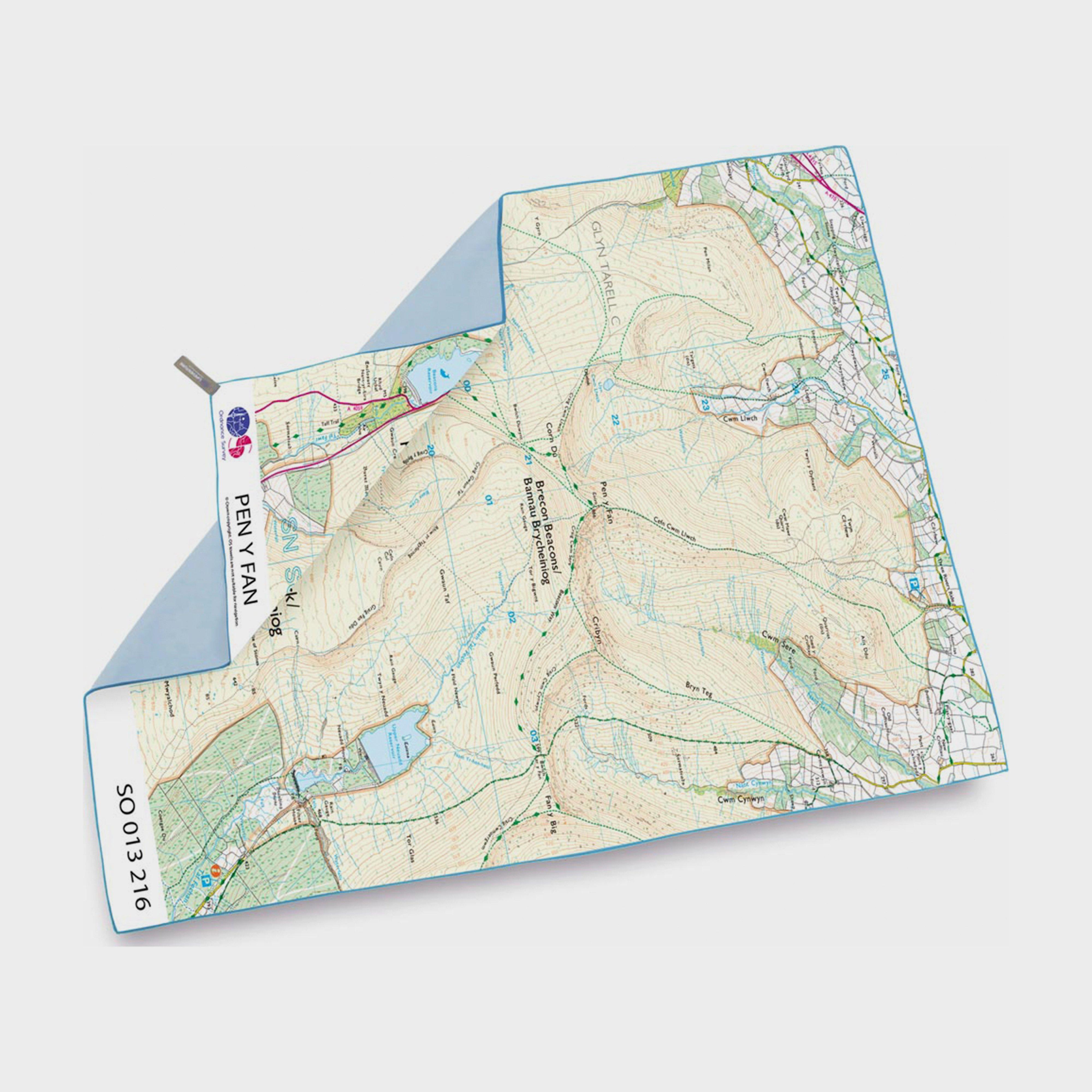 Lifeventure Lifeventure SoftFibre Ordnance Survey Travel Towel XL (Pen-Y-F - Multi, Multi Lifeventure Lifeventure SoftFibre Ordnance Survey Travel Towel XL (Pen-Y-F - Multi, Multi