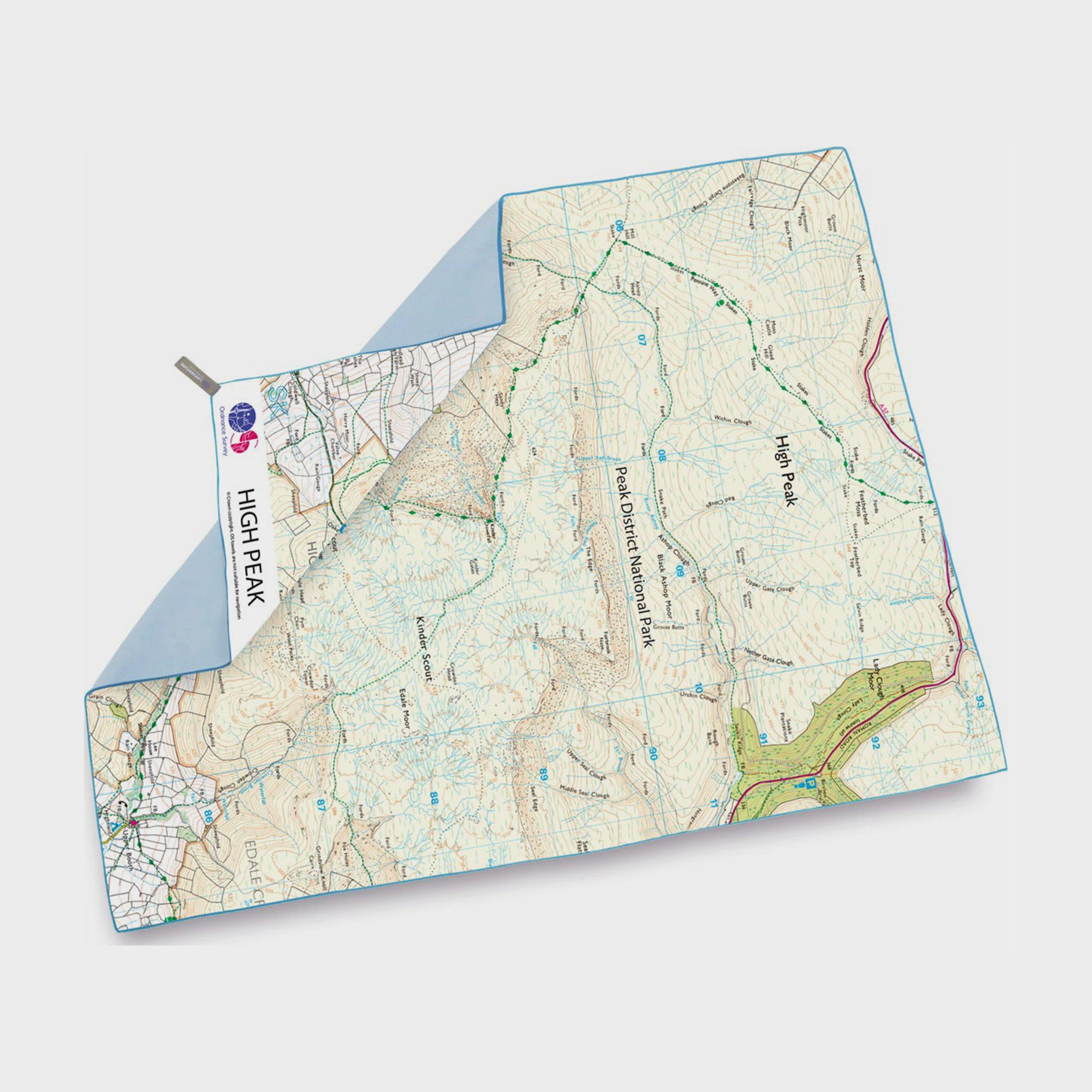 Lifeventure Lifeventure SoftFibre Ordnance Survey Travel Towel XL (High Pe - Multi, Multi Lifeventure Lifeventure SoftFibre Ordnance Survey Travel Towel XL (High Pe - Multi, Multi