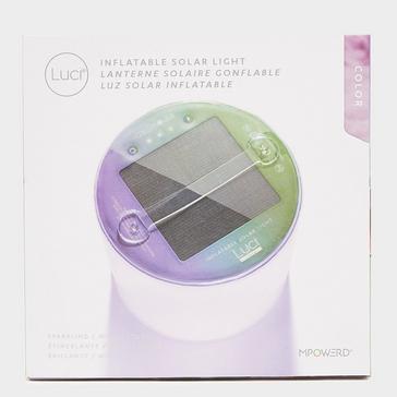 White Luma Luci Colour Inflatable Solar Light