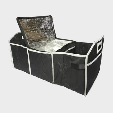 Black STREETWIZE Boot Organiser with Detachable Cooler Bag