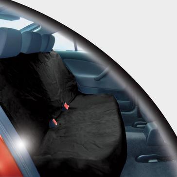 Black STREETWIZE Heavy Duty Rear Seat Protector