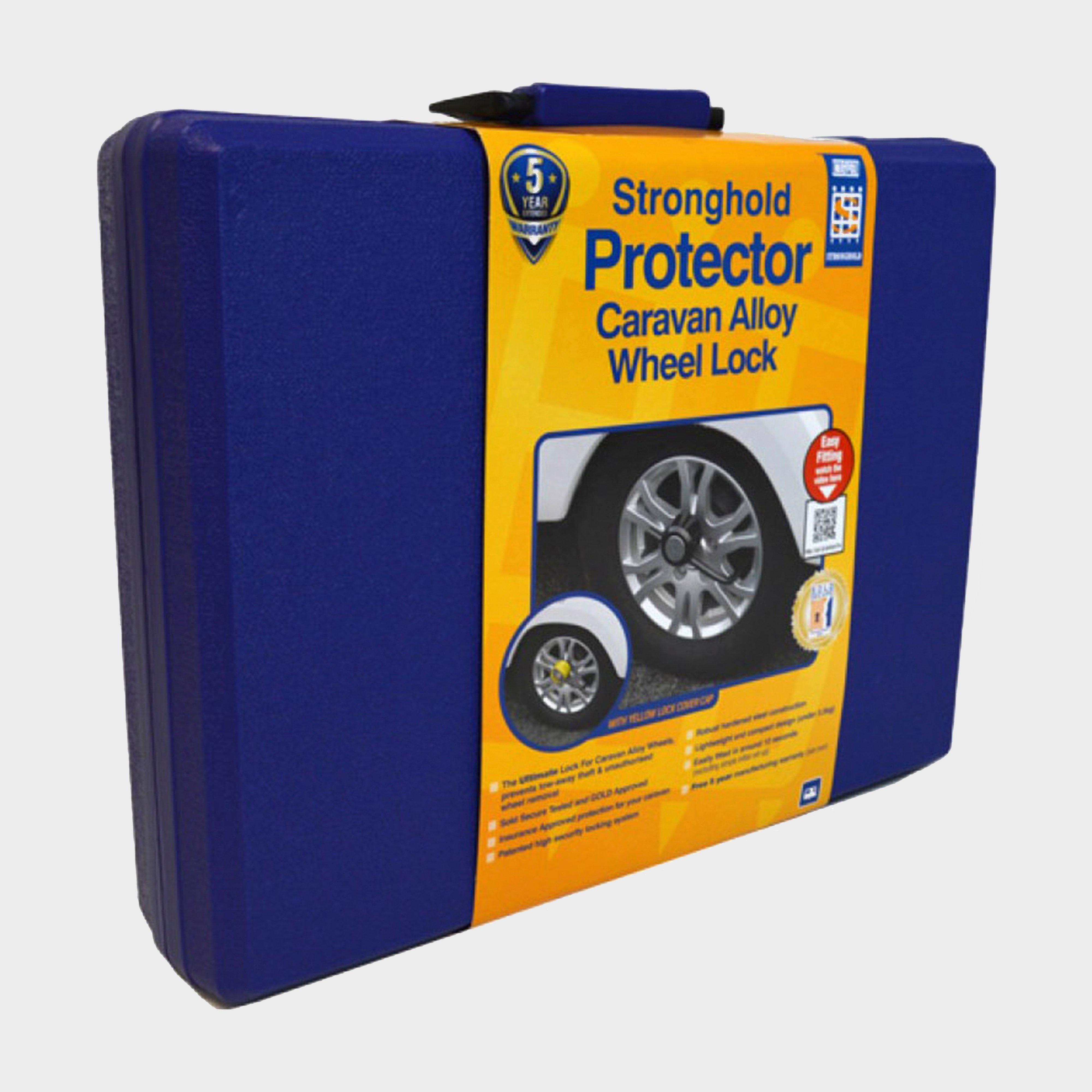 Stronghold Stronghold Protector Caravan Alloy Wheel Lock - Navy, Navy Stronghold Stronghold Protector Caravan Alloy Wheel Lock - Navy, Navy