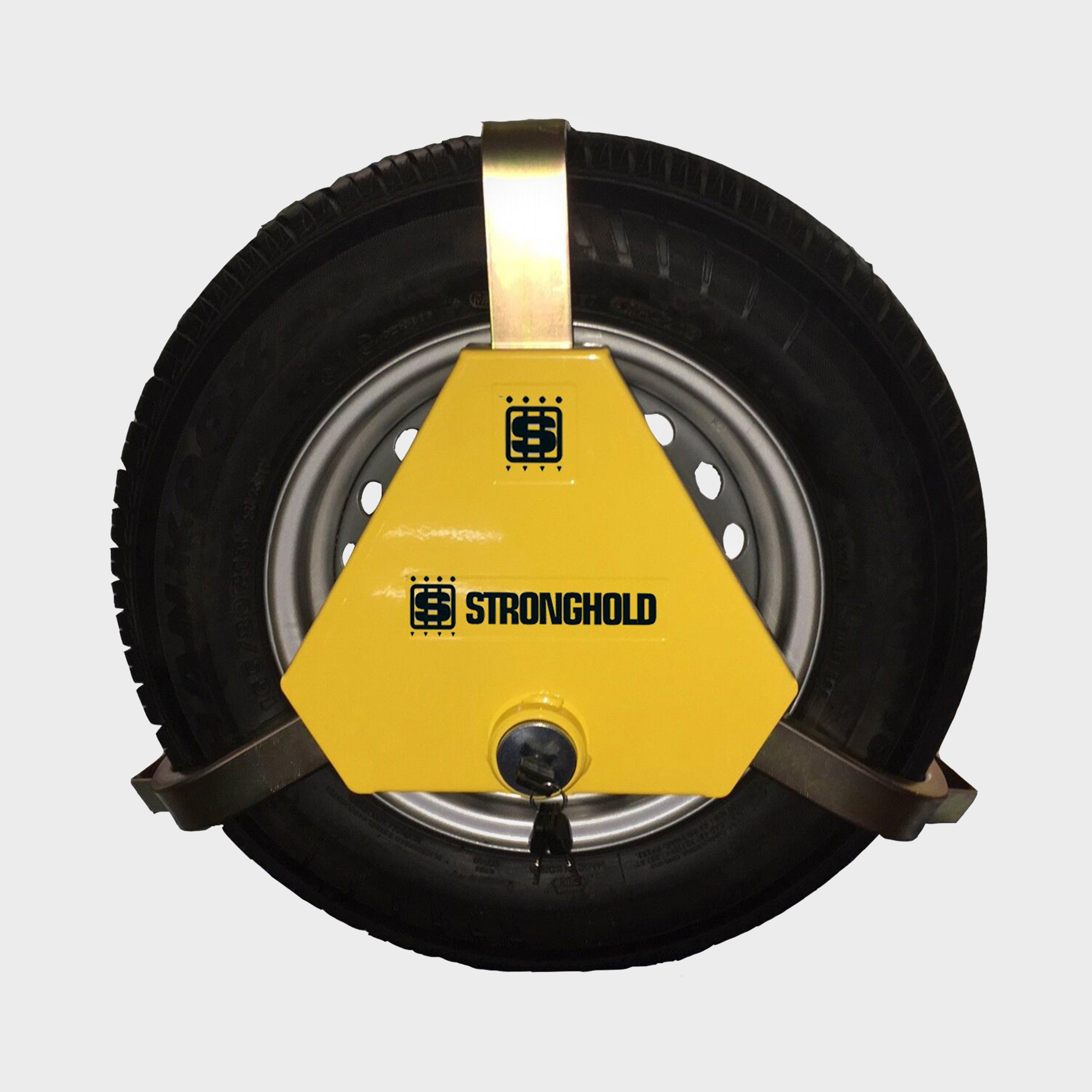 Stronghold Stronghold Apex Triangular Wheel Clamp (13 - Yellow, Yellow Stronghold Stronghold Apex Triangular Wheel Clamp (13 - Yellow, Yellow