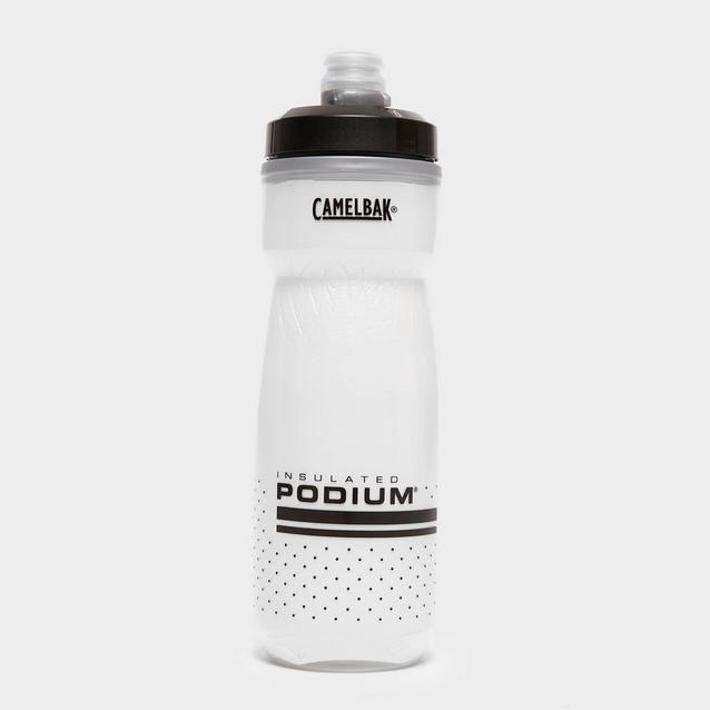 WHITE Camelbak Podium Chill Water Bottle (620ml) image 1