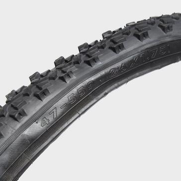 Black One23 26 x 1.75 Folding Mountain Bike Tyre