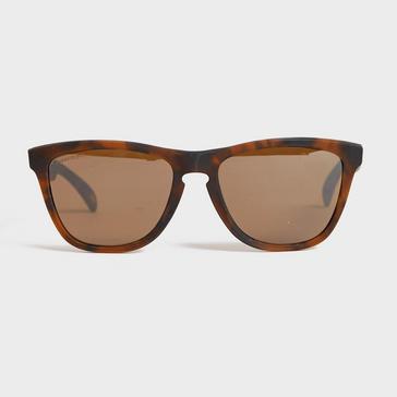 BROWN TORTOISE Oakley Men's Frogskins Sunglasses (Prizm Tungsten)