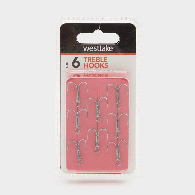 Westlake Semi-Barbed Treble Hooks (Size 6)