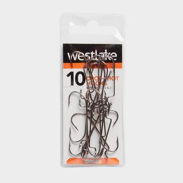 Westlake Barbless Eyed Hooks (Size 2)