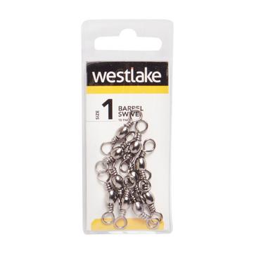 Black Westlake Barrel Swivel (Size 1)