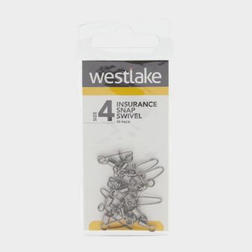 SILVER Westlake Insurance Snap Swivel Size 4 (10 Pack)