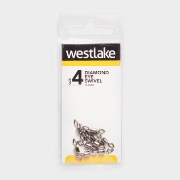 Silver Westlake Diamond Eye Swivel Size 4 (32kg)