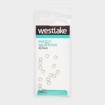 Silver Westlake Match Split Ring 20 Pack