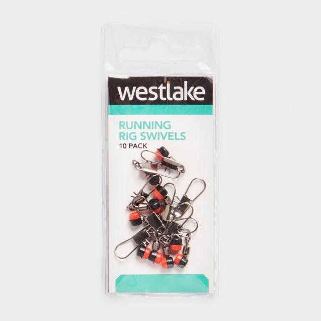 Westlake Running Rig Swivels Medium 10 Pieces Blacks