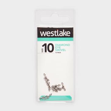 Black Westlake Diamond Eye Swivel Size 10 10Pc