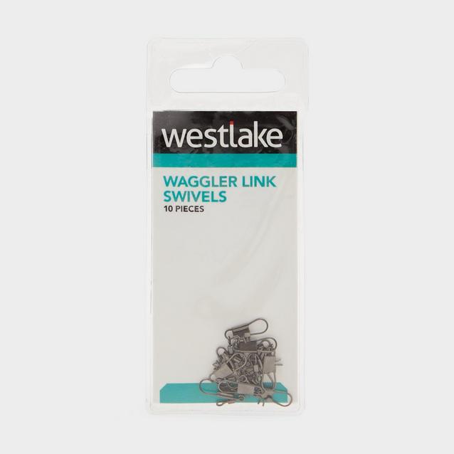 Silver Westlake Waggler Link Swivels Size 12 image 1