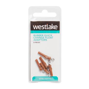 Brown Westlake Rubber Quick Change Float Adaptors 5pc