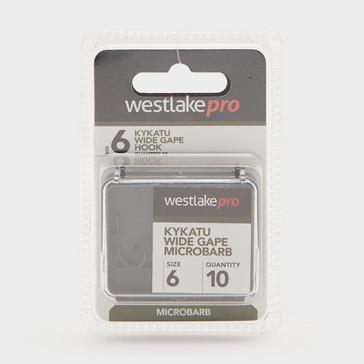 Black Westlake Kykatu Wide Gape Micro-Barbed Size 6