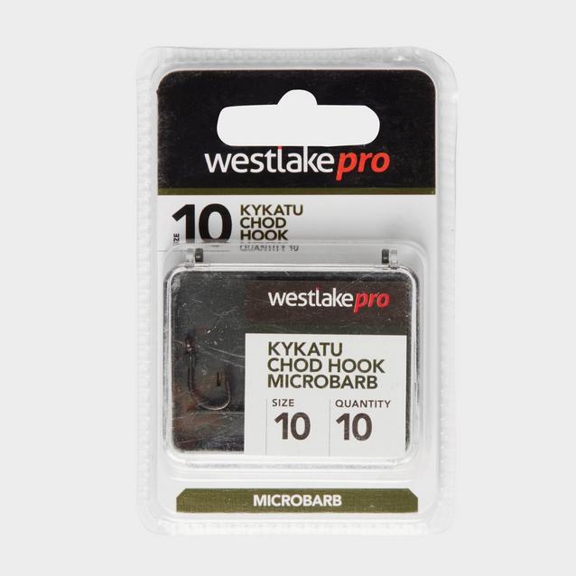 BLACK Westlake Kykatu Chod Micro Barb Hook Size 10 image 1