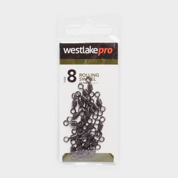 Black Westlake ROLLING SWIVEL SIZE 8 20PK