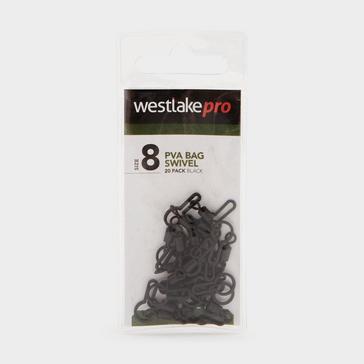 Black Westlake PVA Bag Swivel Size 8 (20 Pack)