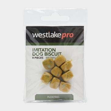 Brown Westlake Artificial Dog Biscuit Floating Bait (8 Pack)