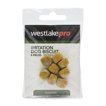 Brown Westlake Artificial Dog Biscuit Floating Bait (8 Pack)