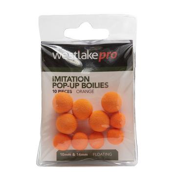 Orange Westlake Imitation Pop-up Boilie in Orange (10mm and 14mm)