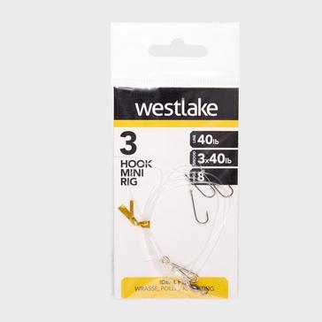 MULTI Westlake 3 Hook Mini Rig  3Up  Size 8