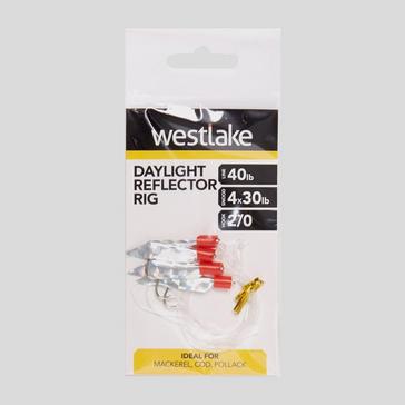 White Westlake 4 Hook Sea Reflector (Size 2/0)