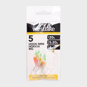 Multi Westlake 5 Hook Mini Hokkai Rig (Size 4)