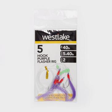 Multi Westlake 5 Hook Purple Flasher 2