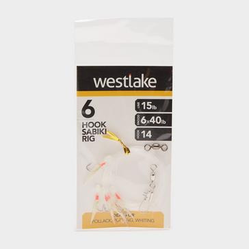 White Westlake 6 HOOK SABIKI
