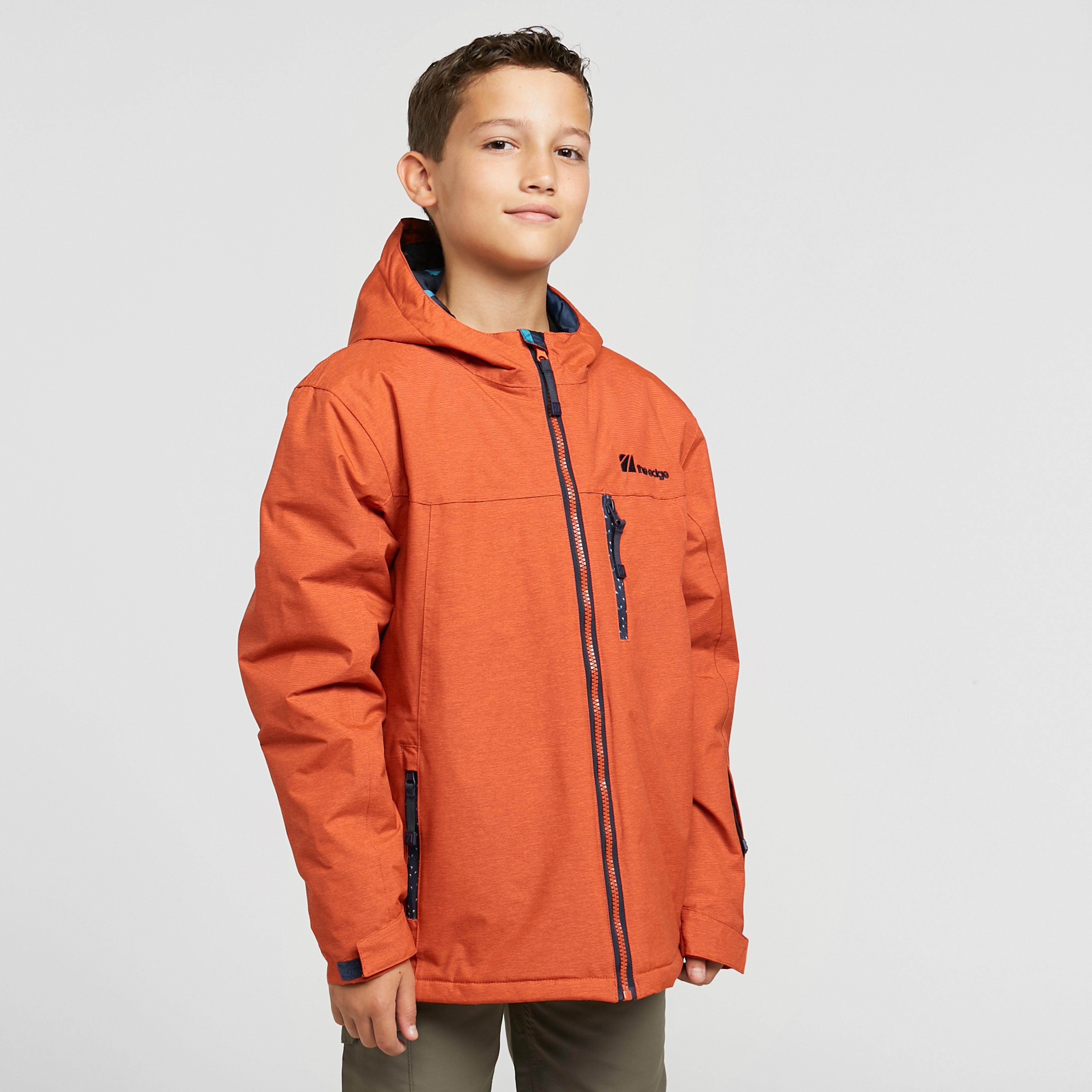 Image of The Edge Kids' Iglu Snow Jacket - Orange/Kids, Orange/KIDS