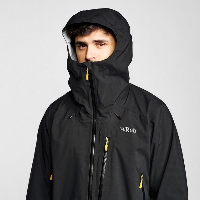 Rab firewall store jacket black